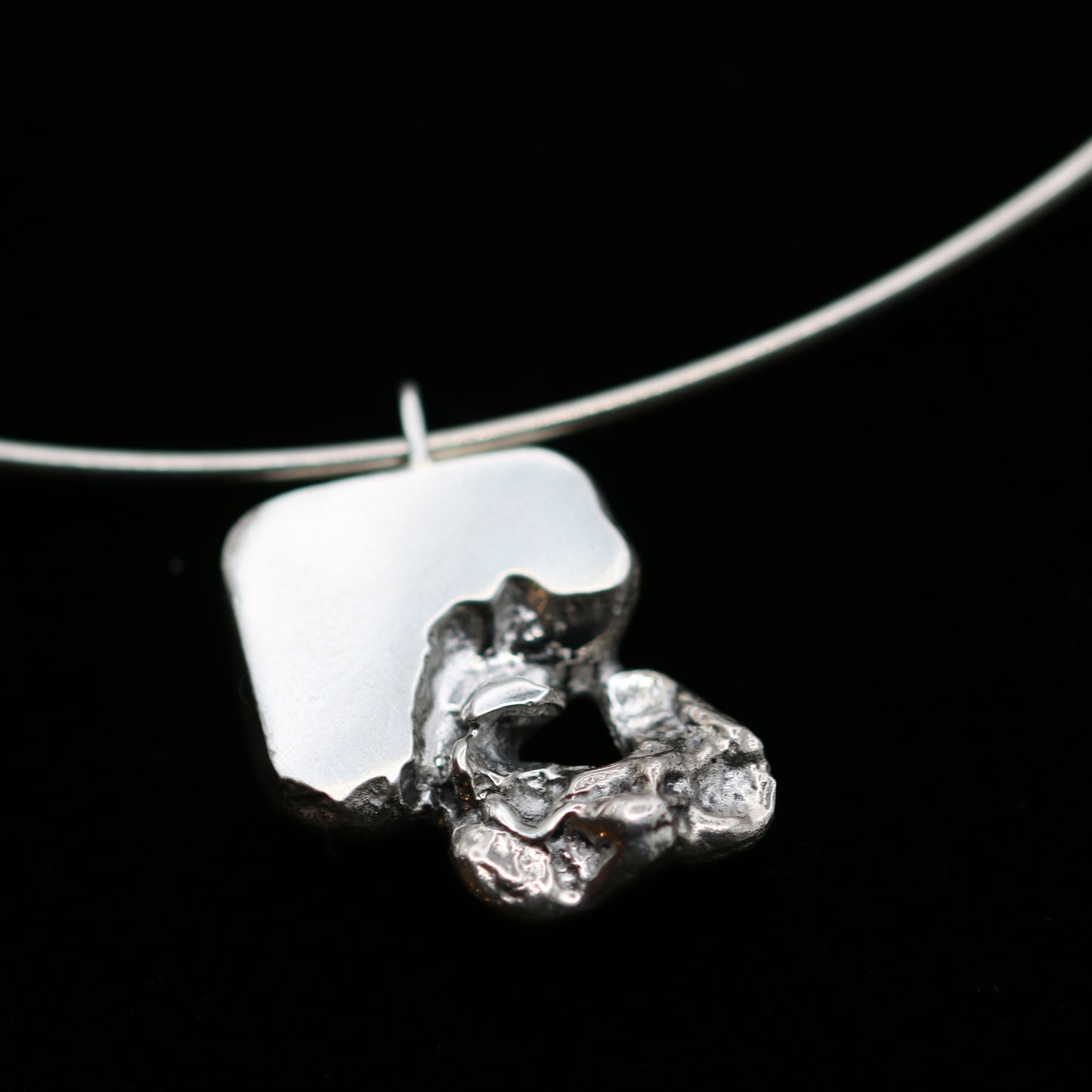 SAND Sterling Silver Choker