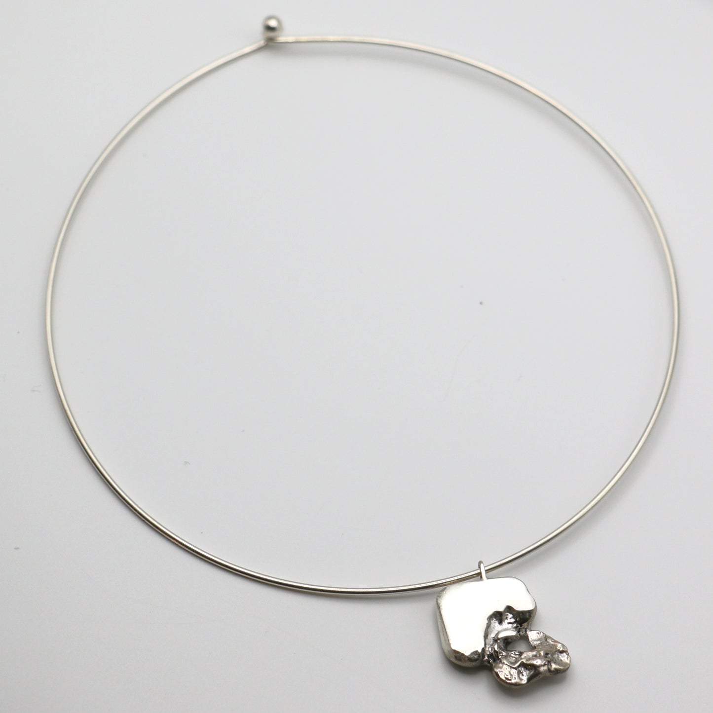SAND Sterling Silver Choker