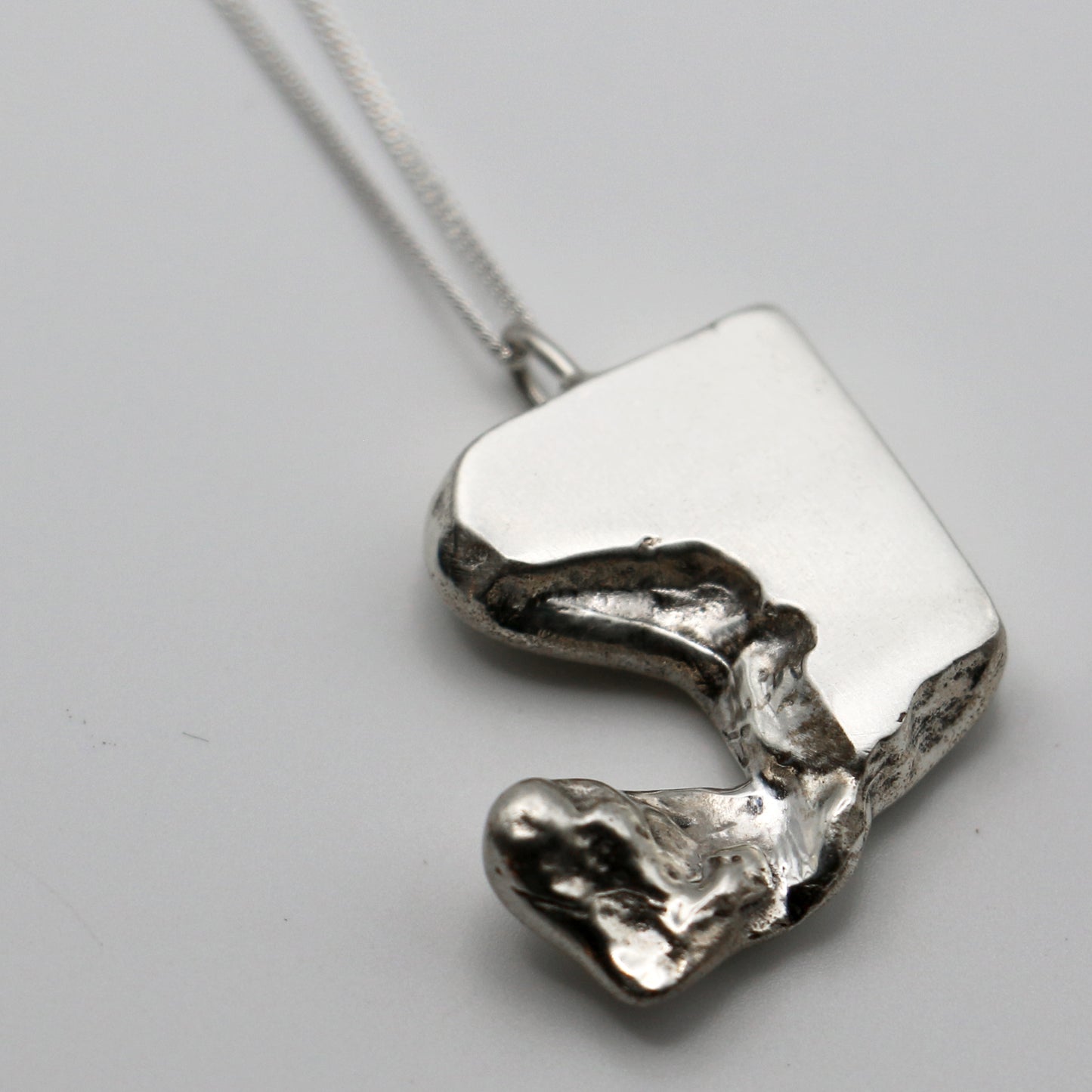 SAND Sterling Silver Open pendant