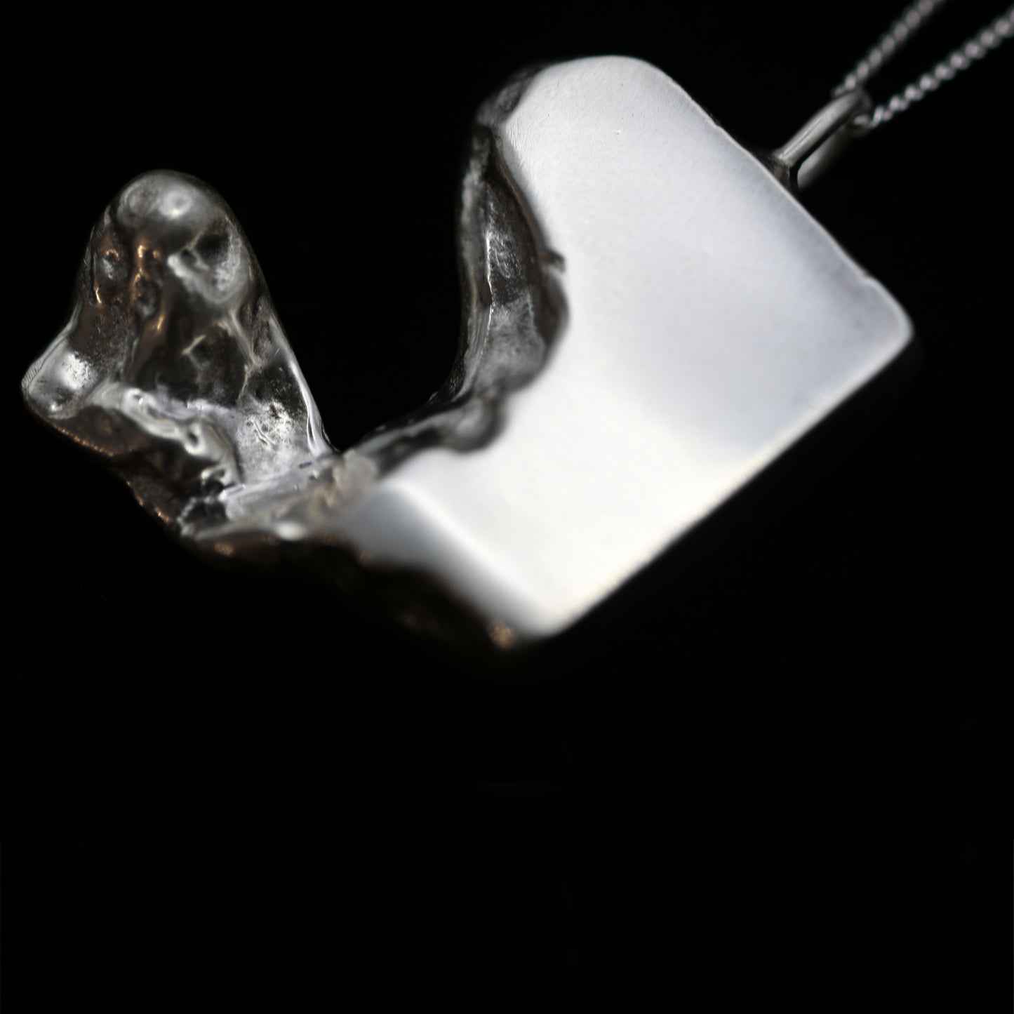 SAND Sterling Silver Open pendant