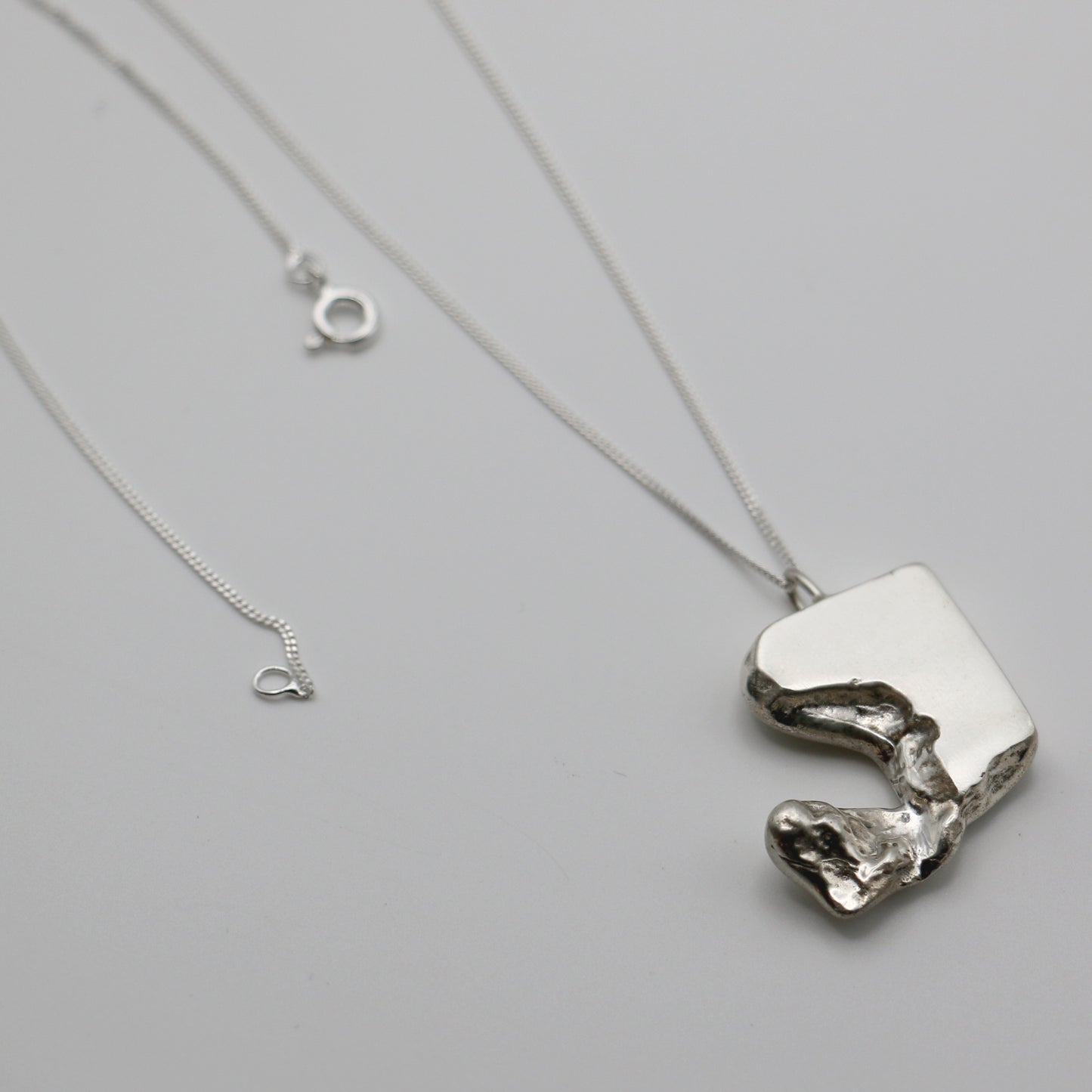SAND Sterling Silver Open pendant