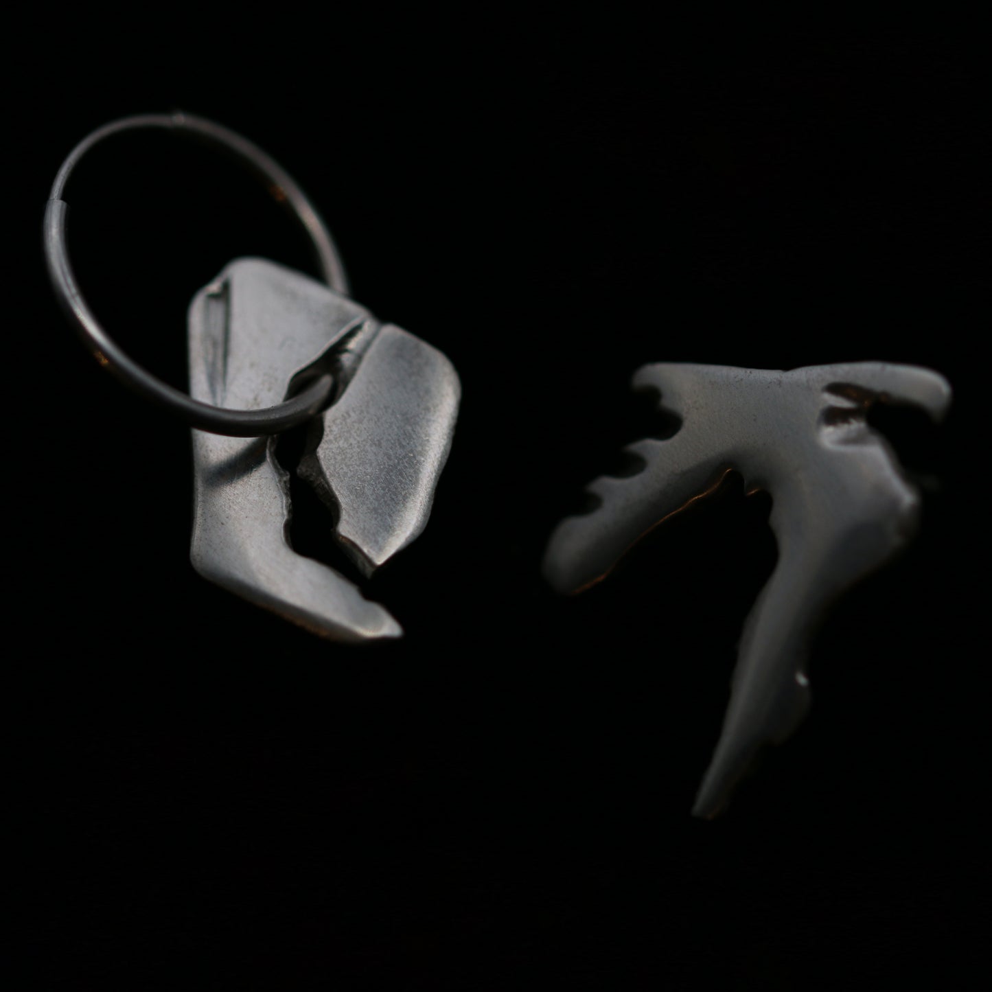 PLASMA Sterling Silver Stud Earring