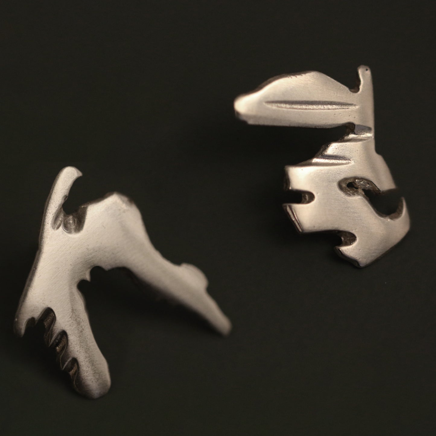 PLASMA Sterling Silver Stud Earring